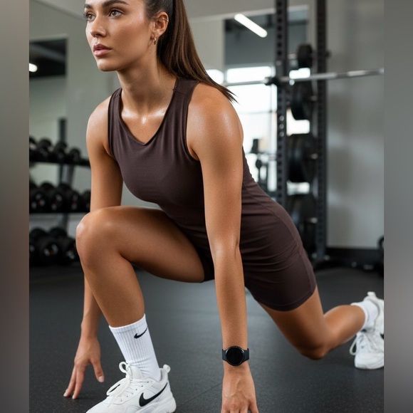 SKIMS Other - NEW! SKIMS Brown Fitness Wearable Women’s 
Size: L